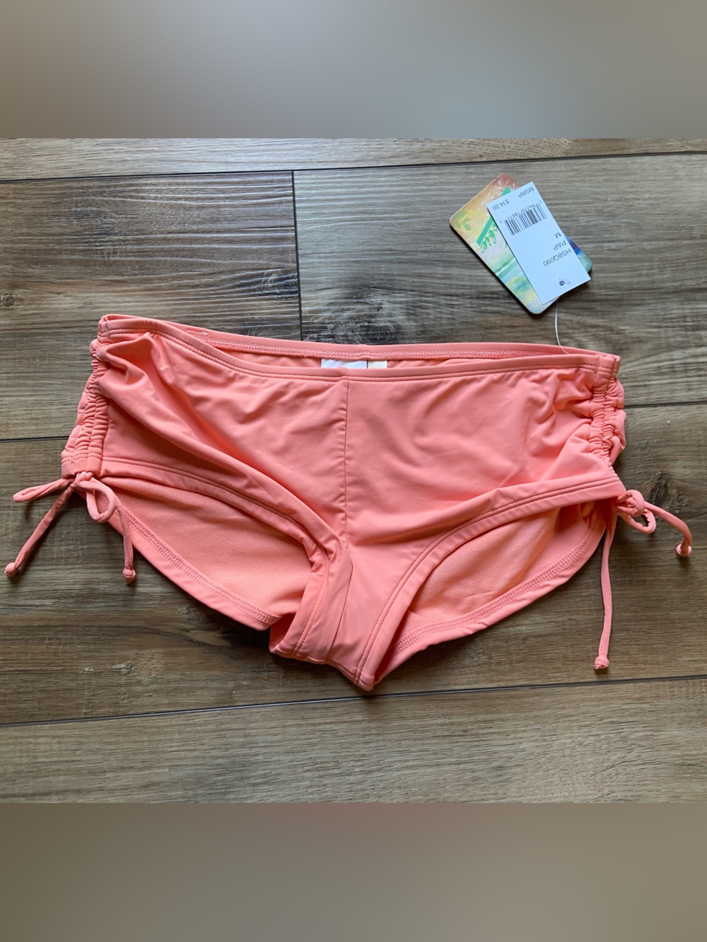 Hobie Coral Pink Swim Bikini Bottoms